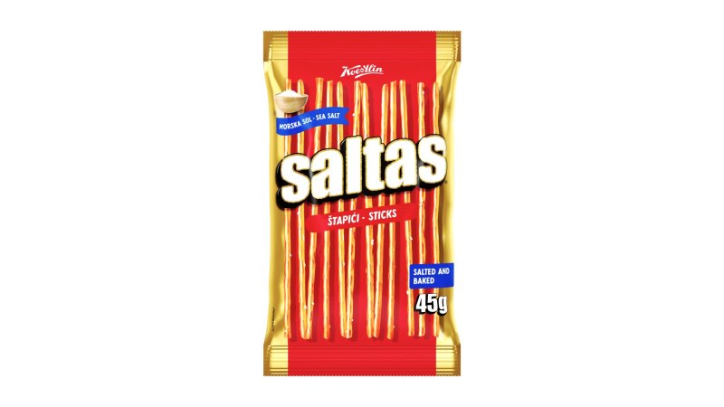 Tyčinky slané Saltas 45g