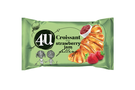 Croissant 4U Jahoda 50g