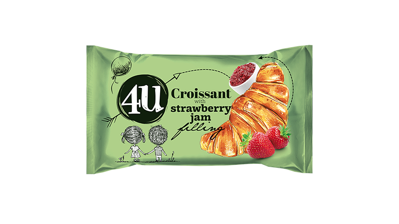 Croissant 4U Jahoda 50g