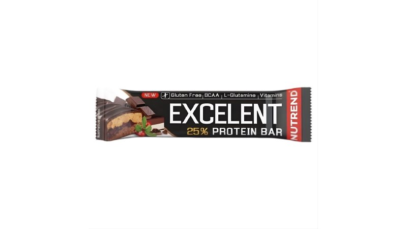 Tyčinka protein EXCELENT double čokoláda s nugátom a brusnicami 85g