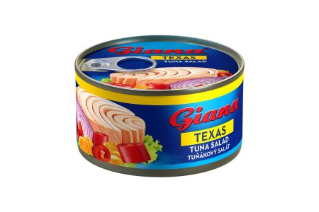 Šalát Tuniak Texas 185g Giana