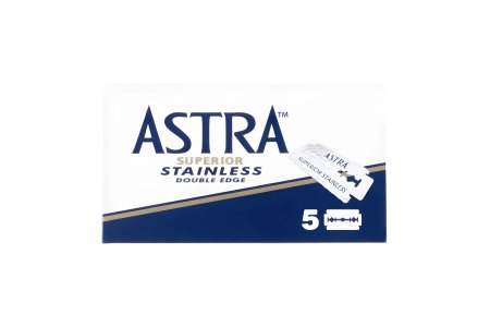 Žiletky ASTRA STAINLESS 5ks modré
