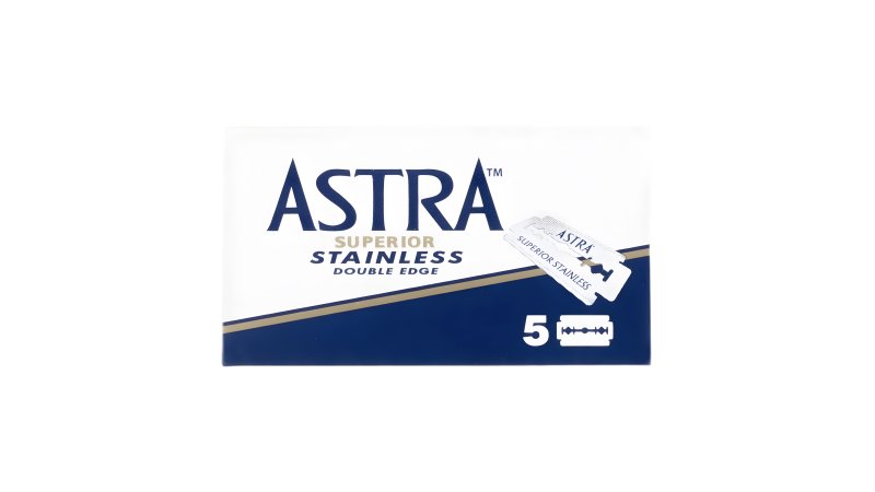 Žiletky ASTRA STAINLESS 5ks modré