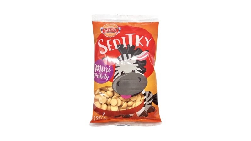 Piškóty Seditky Mini 120g Sedita