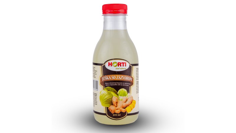 Juška so zázvorom 500ml HORTI - Slovensko