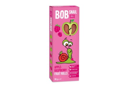 Snack ovocný Bob Snail 30g Malina