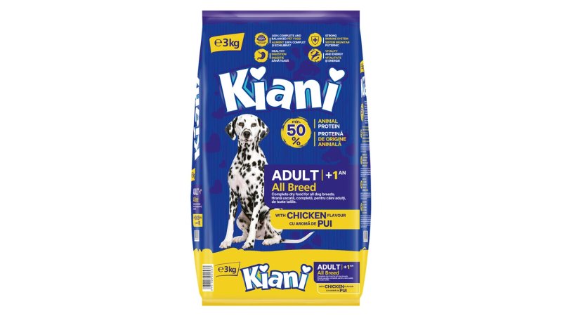 Krmivo Pes granule kuracie 3kg KIANI