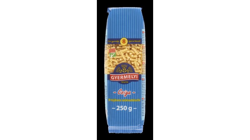 Cestoviny Slimáčiky 8 vaječné 250g Gyermelyi