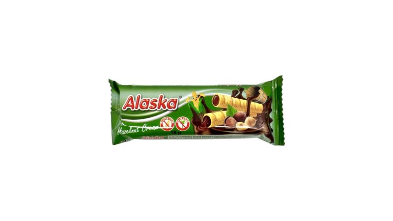 Trubičky kukuričné  Alaska Oriešok 18g