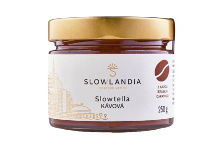 Krém kávový 250g sklo Slowtella