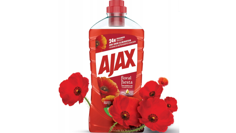 Čistiaci prostriedok Ajax univerzal 1L Red Floral Fiesta