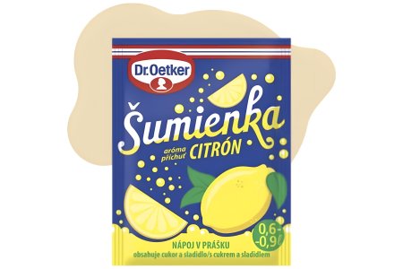 Šumienka aróma citrón Oetker 14g