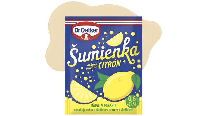 Šumienka aróma citrón Oetker 14g