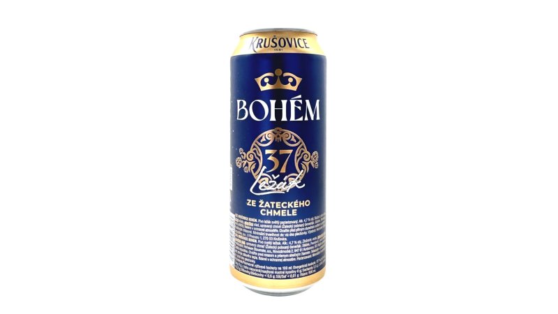 Pivo Krušovice Bohém 0,5l plech