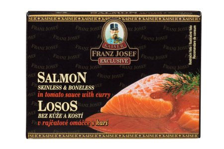Losos filety v kari omáčke 110g Franz Josef Kaiser