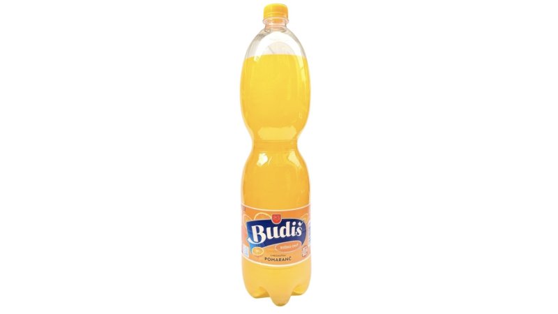 Voda Budiš Pomaranč 1,5l PET