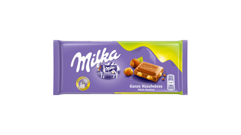 Čokoláda Milka Celé Oriešky 100g