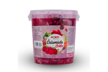 Čalamáda s cviklou - Zeleninový šalát v sladkokyslom náleve 870g