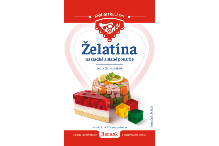 Želatína potravinárska 20g Liana