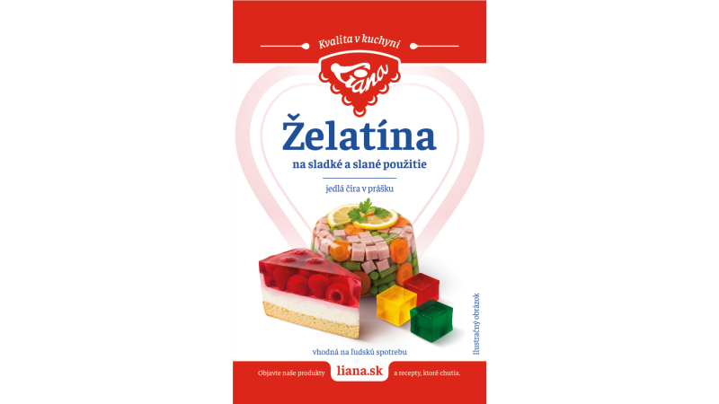 Želatína potravinárska 20g Liana