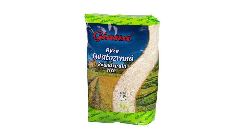 Ryža Guľatozrnná 1kg Giana