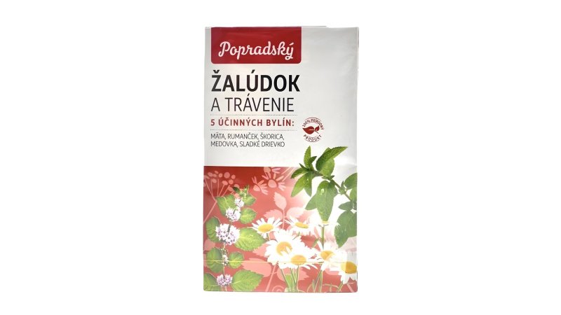 Čaj bylinný Žalúdok a trávenie 22,5g BOP