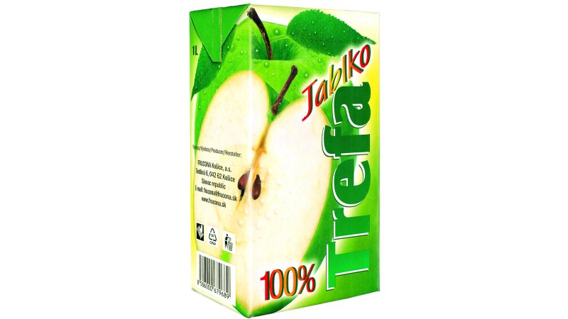 Džús Jablko 100% 1l Trefa