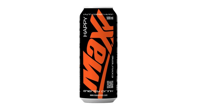 Nápoj energetický Maxx Happy 500ml plechovka