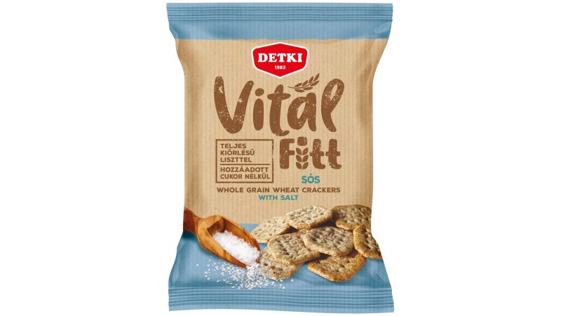 Krekry Vital Fit Celozrnné Soľ 100g Detki