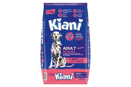 Krmivo Pes granule hovädzie 3kg KIANI