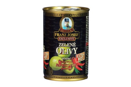 Olivy zelené s papričkou 314ml