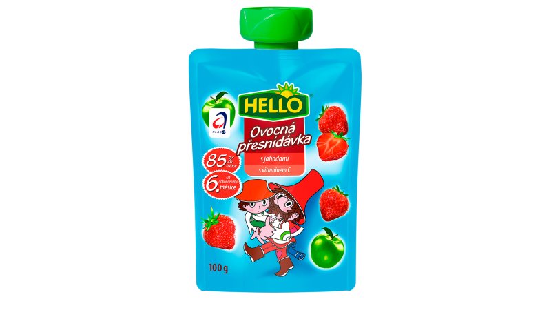 Detská výživa Jahoda 100g Hello