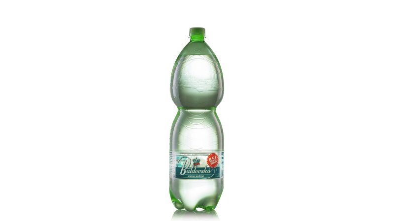 Voda Baldovská jemne sýtená 1,5l+0,5l zdarma