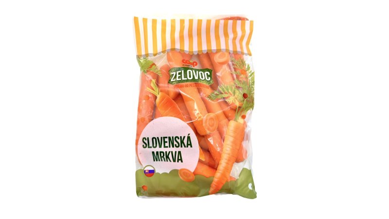 COOP Mrkva praná 1 kg Zelovoc