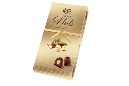 Dezert GOLDEN NUTS oriešok v čokoláde 98g