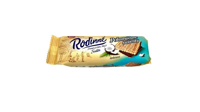 Sušienky Polomáčané Rodinné Kokosové 100g Sedita