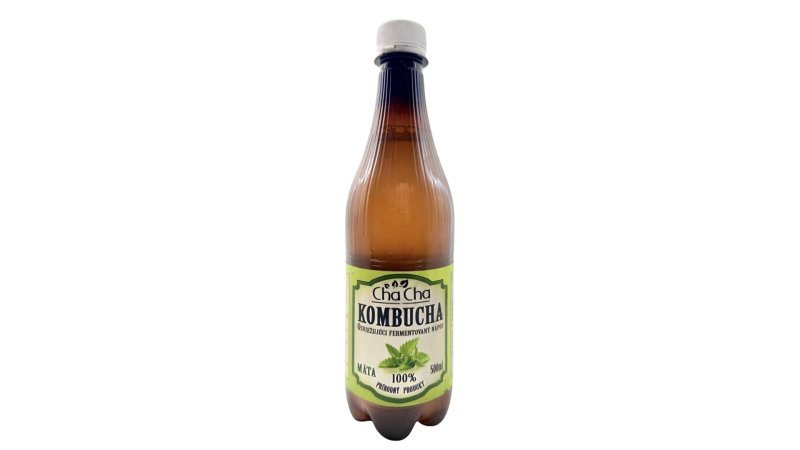 Nápoj Kombucha Mäta 500ml PET