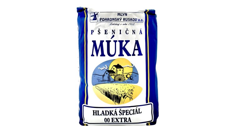 Múka Hladká špeciál 00 extra 1kg Pohronský Ruskov