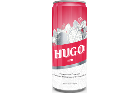 Víno Hugo Granát.Jablko 250ml plech