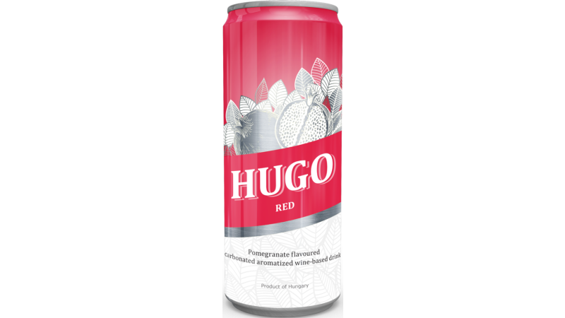 Víno Hugo Granát.Jablko 250ml plech