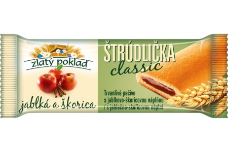 Pečivo štrúdlička jablko 21g