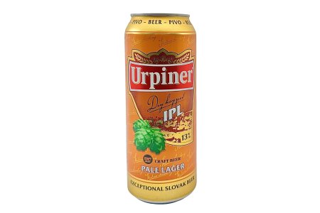 Pivo Urpiner 13% IPL 0,5l plech