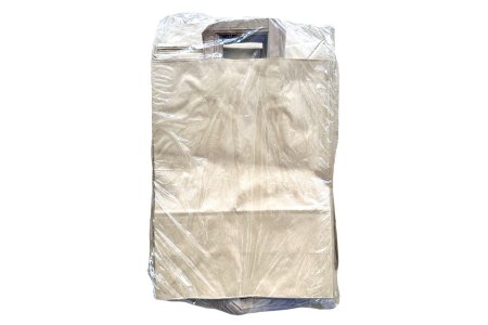 Taška Papierová 32x14x42cm 50ks hnedá s uchom