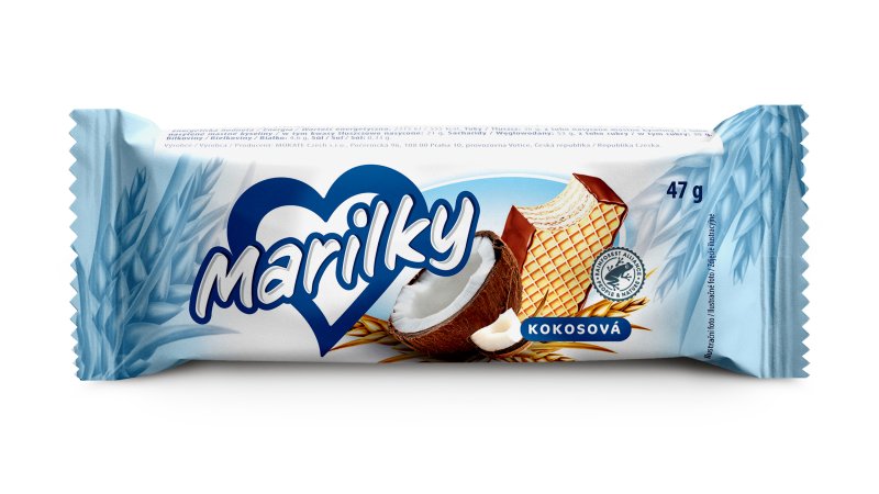 Oblátky Marilky kokos 47g