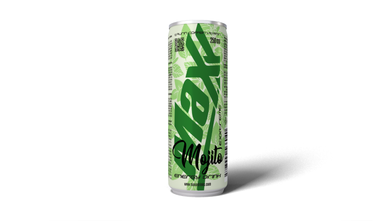Nápoj energetický Maxx Mojito 250ml plech