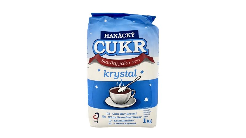 Cukor kryštálový 1kg Hanácky