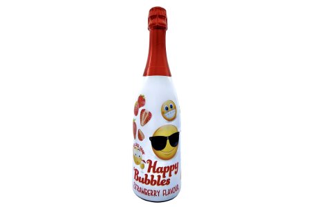 Nápoj Happy Bubbles Jahoda 0.75l