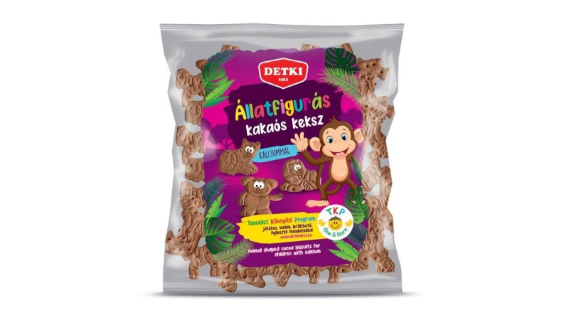 Sušienky Zvieratká Kakaové160g Detki