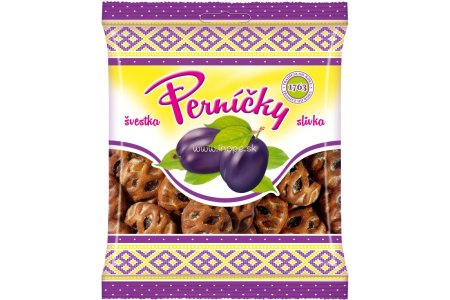 Perníčky v glazúre slivková náplň 150g