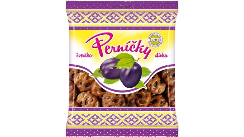 Perníčky v glazúre slivková náplň 150g